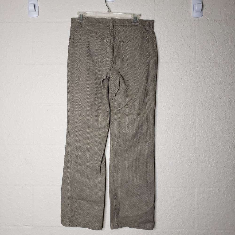 V Cristina Tan/Brown Corduroy Texture Jean Size 6 - Picture 10 of 16